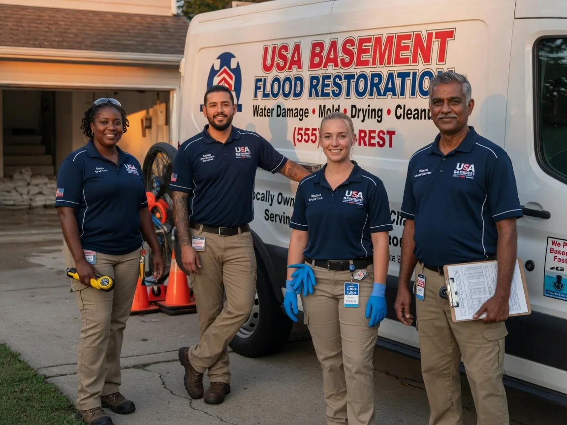 Basement Flood Cleanup company in Woodbury, PA
